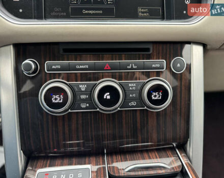 Черный Ленд Ровер Рендж Ровер, объемом двигателя 4.37 л и пробегом 188 тыс. км за 43000 $, фото 38 на Automoto.ua