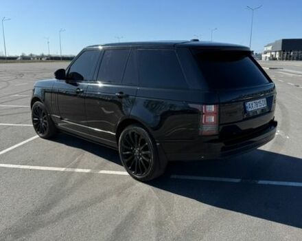 Черный Ленд Ровер Рендж Ровер, объемом двигателя 4.37 л и пробегом 205 тыс. км за 34999 $, фото 2 на Automoto.ua