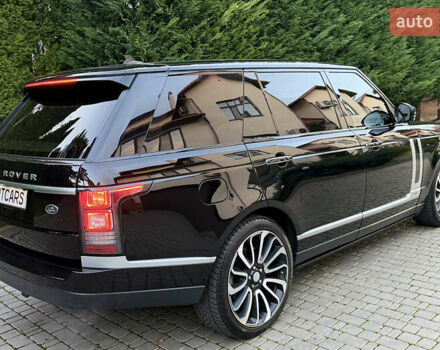 Черный Ленд Ровер Рендж Ровер, объемом двигателя 5 л и пробегом 155 тыс. км за 39900 $, фото 9 на Automoto.ua