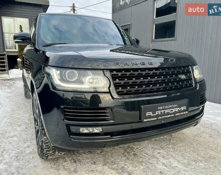 Чорний Ленд Ровер Рендж Ровер, об'ємом двигуна 4.37 л та пробігом 199 тис. км за 44900 $, фото 12 на Automoto.ua
