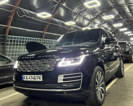 Чорний Ленд Ровер Рендж Ровер, об'ємом двигуна 5 л та пробігом 96 тис. км за 52000 $, фото 14 на Automoto.ua