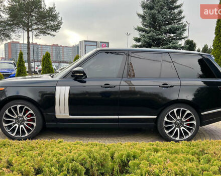 Черный Ленд Ровер Рендж Ровер, объемом двигателя 5 л и пробегом 167 тыс. км за 30650 $, фото 3 на Automoto.ua