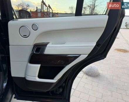 Чорний Ленд Ровер Рендж Ровер, об'ємом двигуна 3 л та пробігом 156 тис. км за 34500 $, фото 20 на Automoto.ua