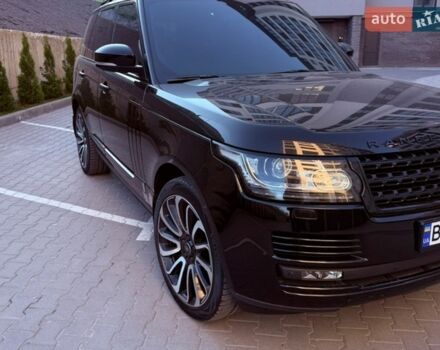Черный Ленд Ровер Рендж Ровер, объемом двигателя 5 л и пробегом 185 тыс. км за 43000 $, фото 1 на Automoto.ua