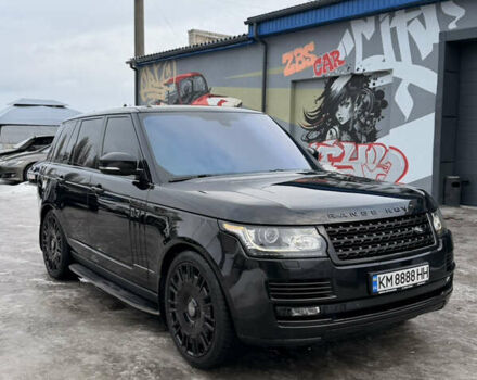 Черный Ленд Ровер Рендж Ровер, объемом двигателя 4.37 л и пробегом 198 тыс. км за 38999 $, фото 27 на Automoto.ua