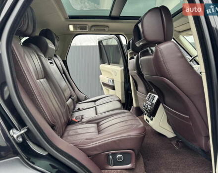 Черный Ленд Ровер Рендж Ровер, объемом двигателя 4.37 л и пробегом 188 тыс. км за 43000 $, фото 55 на Automoto.ua