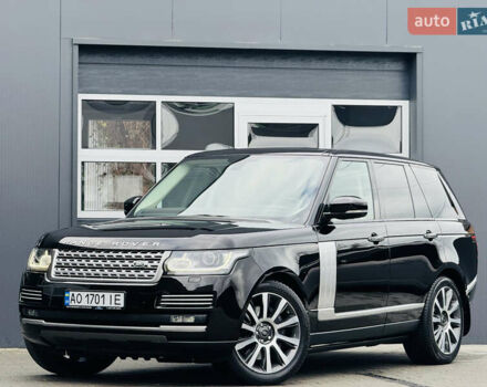 Черный Ленд Ровер Рендж Ровер, объемом двигателя 4.37 л и пробегом 188 тыс. км за 43000 $, фото 8 на Automoto.ua