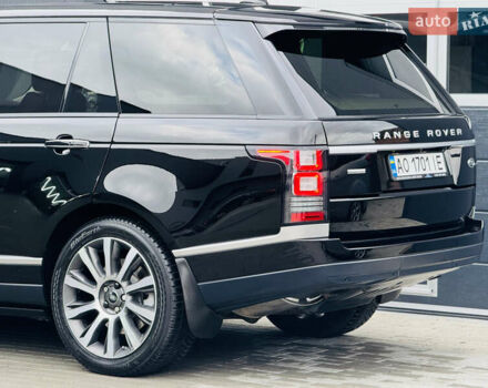 Черный Ленд Ровер Рендж Ровер, объемом двигателя 4.37 л и пробегом 188 тыс. км за 43000 $, фото 11 на Automoto.ua
