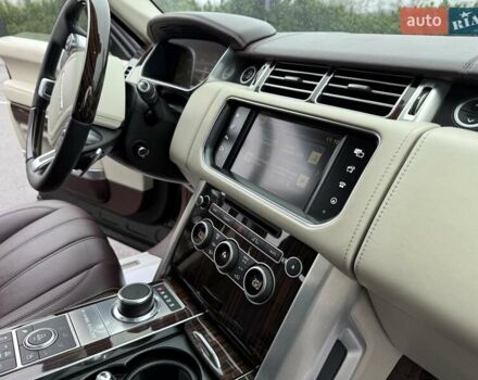 Чорний Ленд Ровер Рендж Ровер, об'ємом двигуна 5 л та пробігом 162 тис. км за 39999 $, фото 31 на Automoto.ua