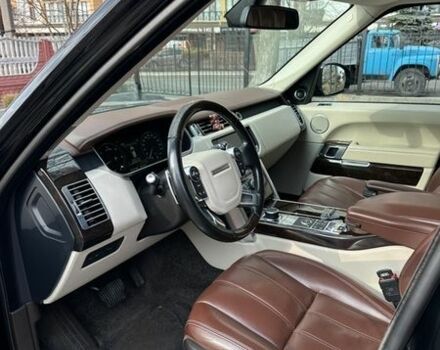 Чорний Ленд Ровер Рендж Ровер, об'ємом двигуна 4.37 л та пробігом 160 тис. км за 49500 $, фото 20 на Automoto.ua