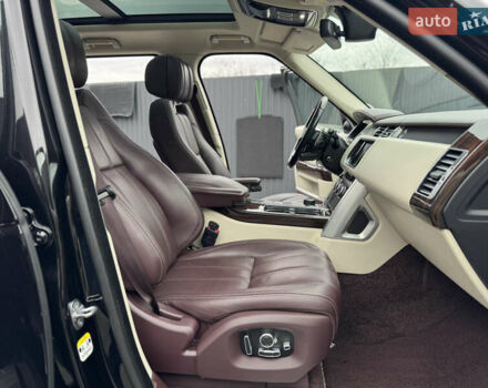 Черный Ленд Ровер Рендж Ровер, объемом двигателя 4.37 л и пробегом 188 тыс. км за 43000 $, фото 62 на Automoto.ua