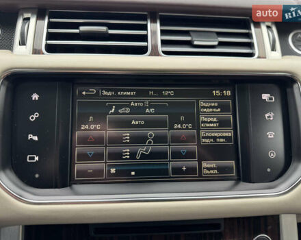 Черный Ленд Ровер Рендж Ровер, объемом двигателя 4.37 л и пробегом 188 тыс. км за 43000 $, фото 47 на Automoto.ua