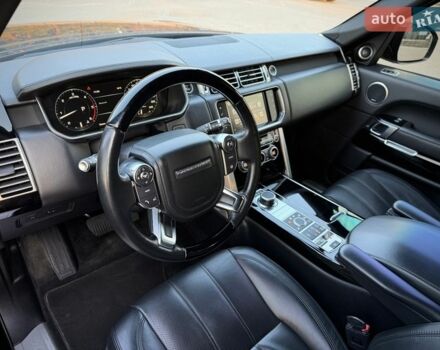 Черный Ленд Ровер Рендж Ровер, объемом двигателя 2.99 л и пробегом 240 тыс. км за 28500 $, фото 43 на Automoto.ua