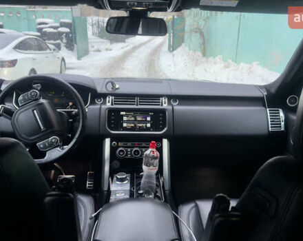 Черный Ленд Ровер Рендж Ровер, объемом двигателя 4.37 л и пробегом 220 тыс. км за 47000 $, фото 17 на Automoto.ua