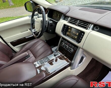 Черный Ленд Ровер Рендж Ровер, объемом двигателя 5 л и пробегом 162 тыс. км за 46999 $, фото 7 на Automoto.ua