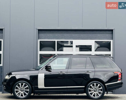 Черный Ленд Ровер Рендж Ровер, объемом двигателя 4.37 л и пробегом 188 тыс. км за 43000 $, фото 4 на Automoto.ua