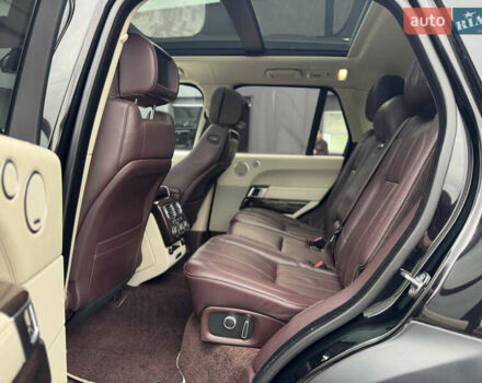 Черный Ленд Ровер Рендж Ровер, объемом двигателя 4.37 л и пробегом 188 тыс. км за 43000 $, фото 59 на Automoto.ua