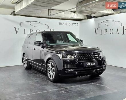 Черный Ленд Ровер Рендж Ровер, объемом двигателя 4.37 л и пробегом 116 тыс. км за 49999 $, фото 1 на Automoto.ua