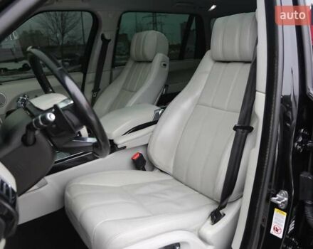 Чорний Ленд Ровер Рендж Ровер, об'ємом двигуна 5 л та пробігом 154 тис. км за 55000 $, фото 8 на Automoto.ua