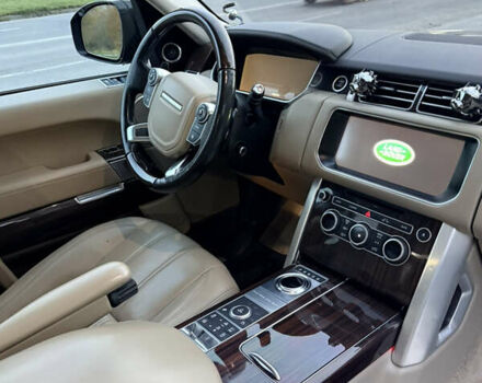 Черный Ленд Ровер Рендж Ровер, объемом двигателя 3 л и пробегом 136 тыс. км за 33000 $, фото 12 на Automoto.ua