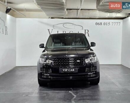 Черный Ленд Ровер Рендж Ровер, объемом двигателя 4.37 л и пробегом 116 тыс. км за 49999 $, фото 2 на Automoto.ua