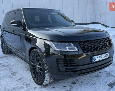 Черный Ленд Ровер Рендж Ровер, объемом двигателя 5 л и пробегом 104 тыс. км за 55900 $, фото 22 на Automoto.ua