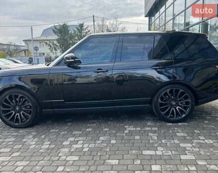 Черный Ленд Ровер Рендж Ровер, объемом двигателя 4.37 л и пробегом 115 тыс. км за 51500 $, фото 3 на Automoto.ua