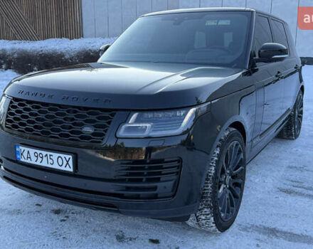 Черный Ленд Ровер Рендж Ровер, объемом двигателя 5 л и пробегом 104 тыс. км за 55900 $, фото 21 на Automoto.ua