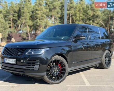 Черный Ленд Ровер Рендж Ровер, объемом двигателя 5 л и пробегом 105 тыс. км за 52000 $, фото 17 на Automoto.ua