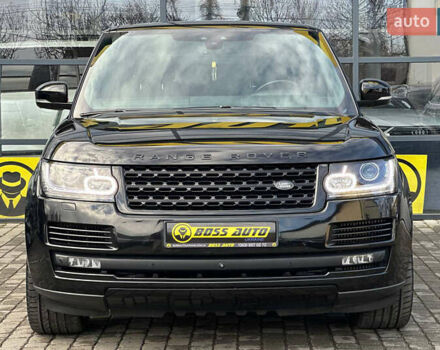 Черный Ленд Ровер Рендж Ровер, объемом двигателя 4.37 л и пробегом 115 тыс. км за 51500 $, фото 1 на Automoto.ua