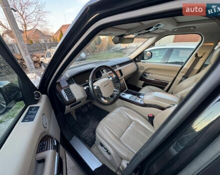 Чорний Ленд Ровер Рендж Ровер, об'ємом двигуна 3 л та пробігом 212 тис. км за 28000 $, фото 4 на Automoto.ua