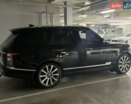 Чорний Ленд Ровер Рендж Ровер, об'ємом двигуна 4.37 л та пробігом 168 тис. км за 53900 $, фото 3 на Automoto.ua