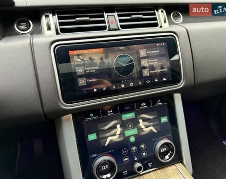 Черный Ленд Ровер Рендж Ровер, объемом двигателя 2.99 л и пробегом 104 тыс. км за 56990 $, фото 29 на Automoto.ua