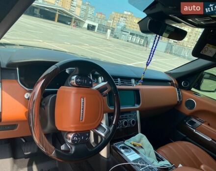 Чорний Ленд Ровер Рендж Ровер, об'ємом двигуна 4.37 л та пробігом 155 тис. км за 70000 $, фото 8 на Automoto.ua