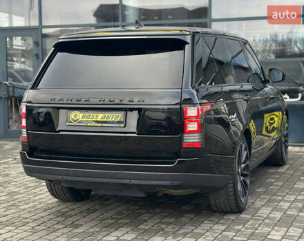 Черный Ленд Ровер Рендж Ровер, объемом двигателя 4.37 л и пробегом 115 тыс. км за 51500 $, фото 6 на Automoto.ua