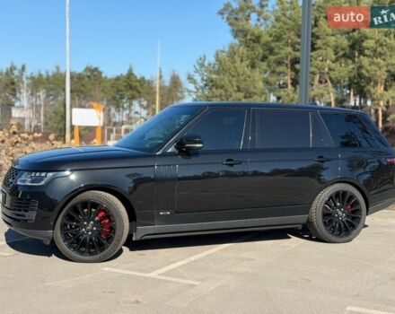 Черный Ленд Ровер Рендж Ровер, объемом двигателя 5 л и пробегом 105 тыс. км за 52000 $, фото 19 на Automoto.ua