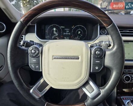 Черный Ленд Ровер Рендж Ровер, объемом двигателя 3 л и пробегом 161 тыс. км за 28000 $, фото 7 на Automoto.ua