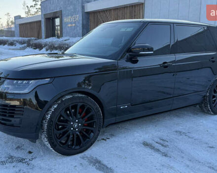 Черный Ленд Ровер Рендж Ровер, объемом двигателя 5 л и пробегом 104 тыс. км за 55900 $, фото 19 на Automoto.ua