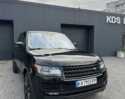 Черный Ленд Ровер Рендж Ровер, объемом двигателя 3 л и пробегом 202 тыс. км за 35000 $, фото 4 на Automoto.ua