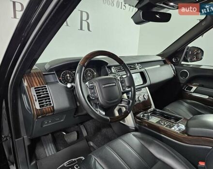 Черный Ленд Ровер Рендж Ровер, объемом двигателя 4.37 л и пробегом 116 тыс. км за 49999 $, фото 20 на Automoto.ua