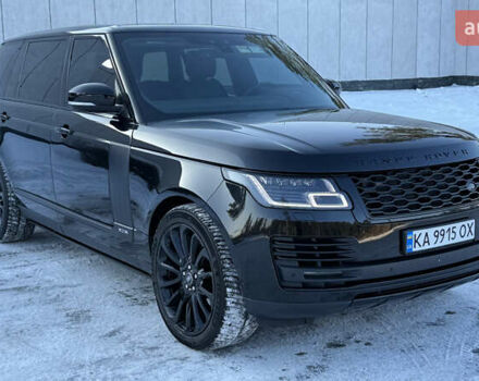 Черный Ленд Ровер Рендж Ровер, объемом двигателя 5 л и пробегом 104 тыс. км за 55900 $, фото 5 на Automoto.ua