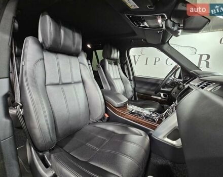 Черный Ленд Ровер Рендж Ровер, объемом двигателя 4.37 л и пробегом 116 тыс. км за 49999 $, фото 4 на Automoto.ua