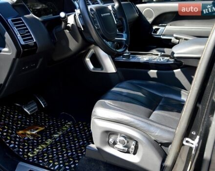 Чорний Ленд Ровер Рендж Ровер, об'ємом двигуна 4.37 л та пробігом 199 тис. км за 39999 $, фото 13 на Automoto.ua