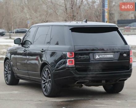 Чорний Ленд Ровер Рендж Ровер, об'ємом двигуна 5 л та пробігом 154 тис. км за 55000 $, фото 4 на Automoto.ua