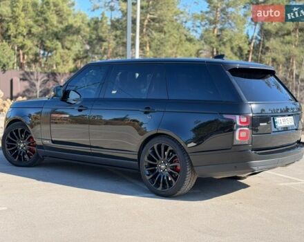 Черный Ленд Ровер Рендж Ровер, объемом двигателя 5 л и пробегом 105 тыс. км за 52000 $, фото 28 на Automoto.ua