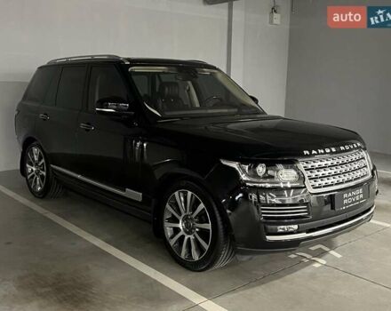 Чорний Ленд Ровер Рендж Ровер, об'ємом двигуна 4.37 л та пробігом 168 тис. км за 53900 $, фото 2 на Automoto.ua