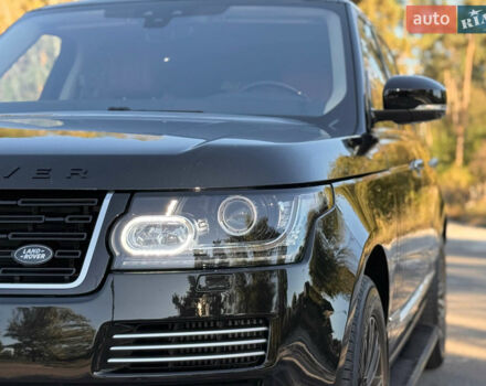 Чорний Ленд Ровер Рендж Ровер, об'ємом двигуна 4.37 л та пробігом 150 тис. км за 48888 $, фото 121 на Automoto.ua