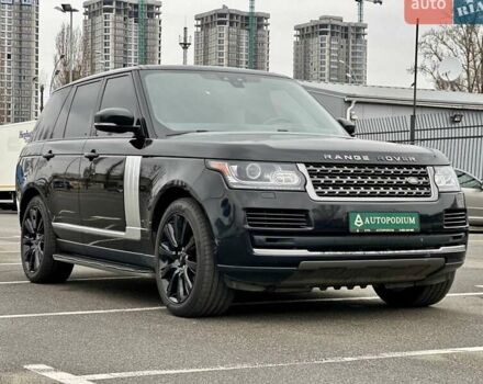 Чорний Ленд Ровер Рендж Ровер, об'ємом двигуна 3 л та пробігом 211 тис. км за 34999 $, фото 4 на Automoto.ua