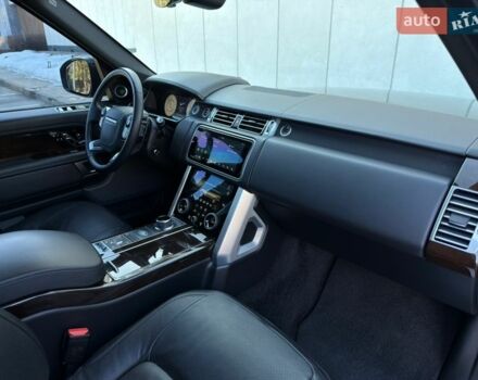 Черный Ленд Ровер Рендж Ровер, объемом двигателя 5 л и пробегом 105 тыс. км за 52000 $, фото 46 на Automoto.ua