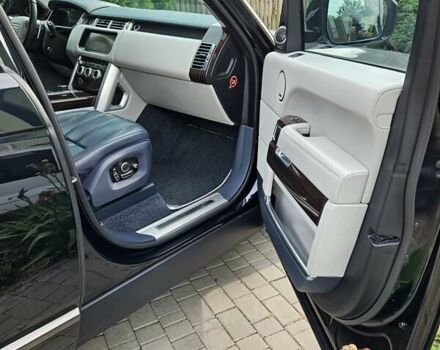 Черный Ленд Ровер Рендж Ровер, объемом двигателя 4.37 л и пробегом 120 тыс. км за 69000 $, фото 8 на Automoto.ua